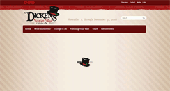 Desktop Screenshot of dickensvictorianvillage.com